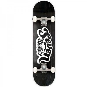 SKATEBOARD - LONGBOARD Skateboard - SEVEN - Basic Logo Charcoal 7.8 - Mixte - Noir - Glisse urbaine