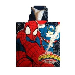 SERVIETTE DE PLAGE Poncho Marvel Spiderman & Friends