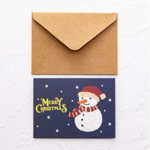 Blue Santa 10 Haute Qualité Cartes de Noël avec enveloppes