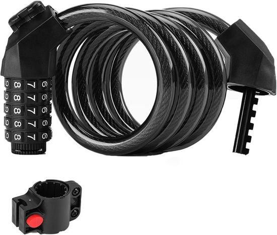 Antivol Robuste En Forme De U Pour Vélo à Combinaison