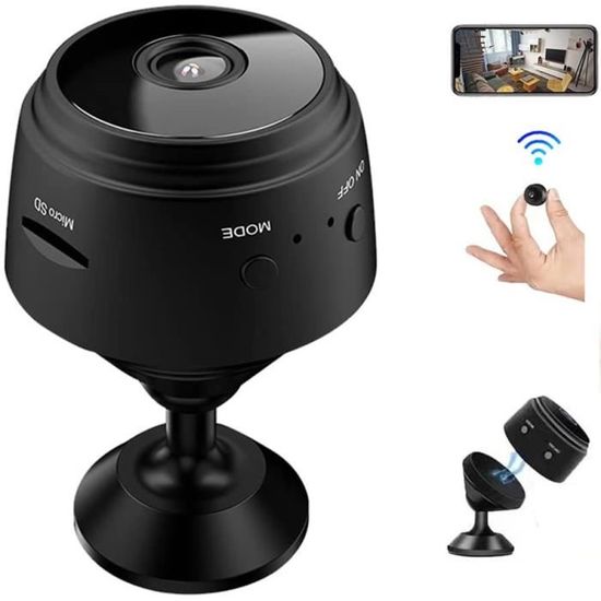 Yadayuki Mini Caméra Cachée WiFi 5G Réveil – 1080P HD – Vision Nocturne – Détection Mouvement – Surveillance Discrète