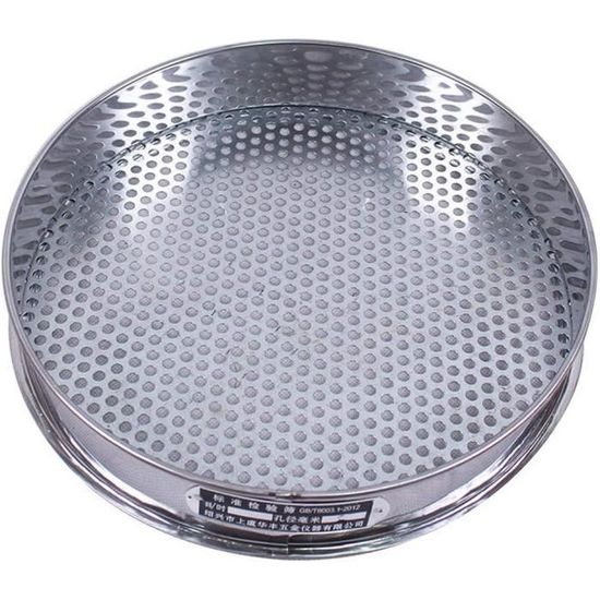 Tamis De Jardin 20.3 Cm Avec 5 Grilles Interchangeables (1/3/6/9/12 Mm) - Acier Inoxydable, Avec Pelle