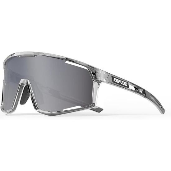 Lunettes De Cyclisme Unisexe - Monture Légère, Verres Larges, Protection UV, Pour Sport Et Quotidien