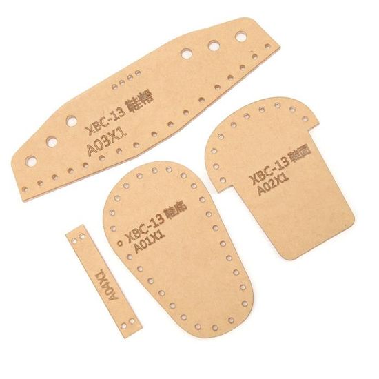 Gabarit Acrylique - FDIT - Modèles de Chaussures - Outil de Bricolage