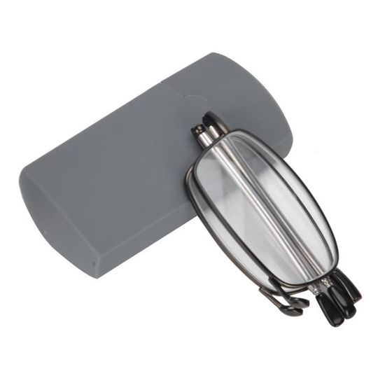 Lunettes De Lecture Pliantes Mini - Marron - Avec étui - Occasion