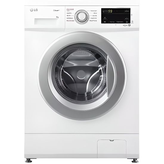Lave linge frontal LG F94M21WHS Blanc 9kg 1400 tr/min 6 Motion