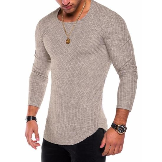 Sweat col rond tricolore homme Sweat col rond tricolore homme