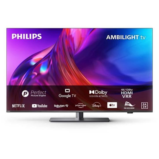 Télévision - PHILIPS - The ONE 8848 - 4K UHD - Ambilight - Dolby Vision - Dolby Atmos - Google TV