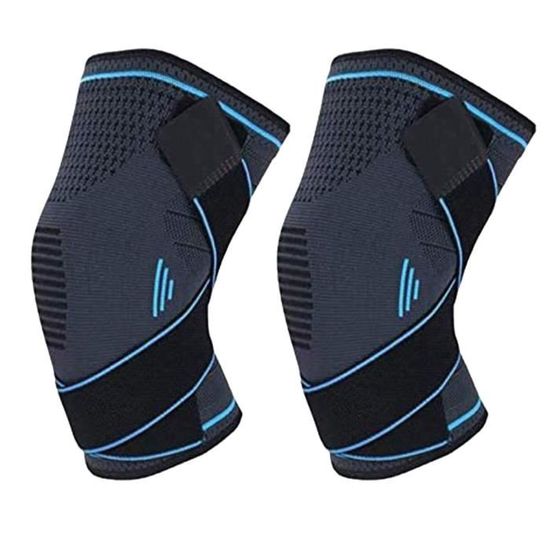 GenouillèRe GenouillèRe RéGlable Compression GenouillèRe pour MéNisque DéChirure Arthrite