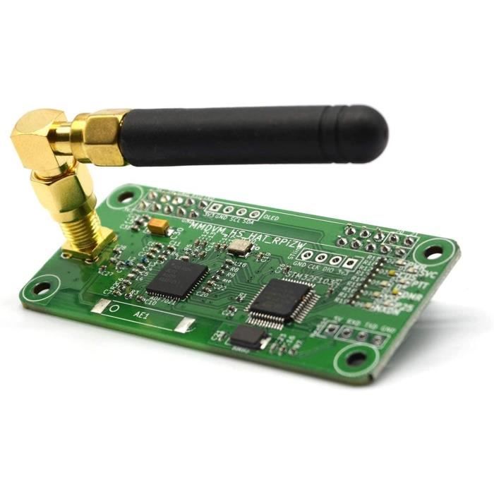 Geüpgraded 4.2 MMDVM Hotspot DMR Dstar Spot gemonteerd radiostation OLED-antenne wifi digitale voice modem P25 DMR YSF Raspbery voet