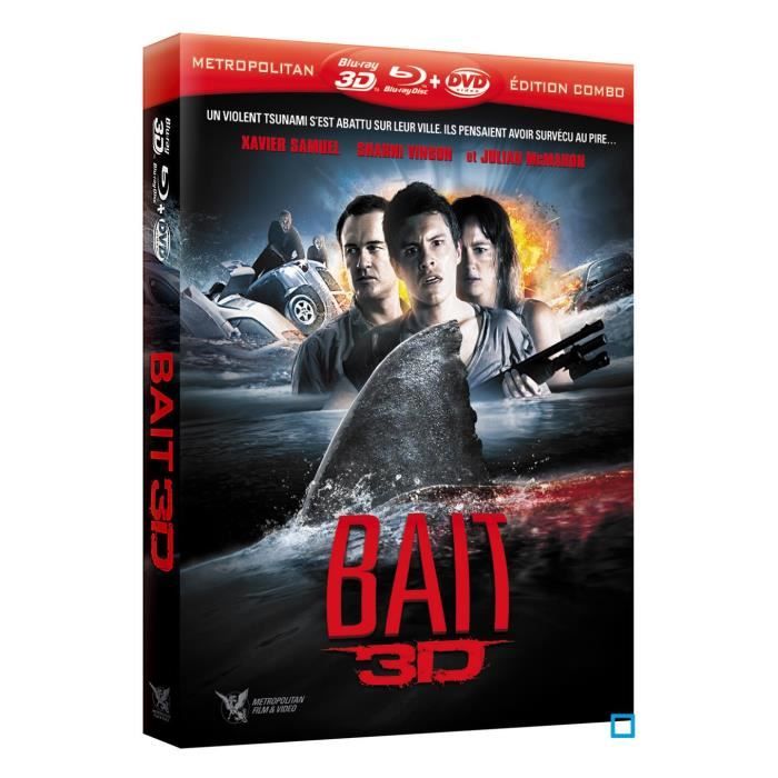 Blu Ray Bait ( bait iii ) combo 3d blu ray / dvd Cdiscount DVD