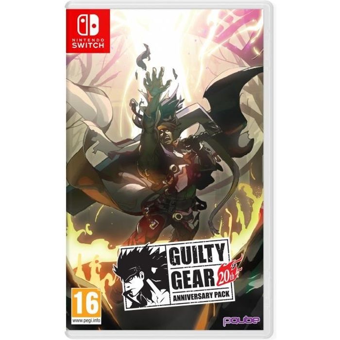 Guilty Gear 20th Anniversary Day One Edition Jeu Switch