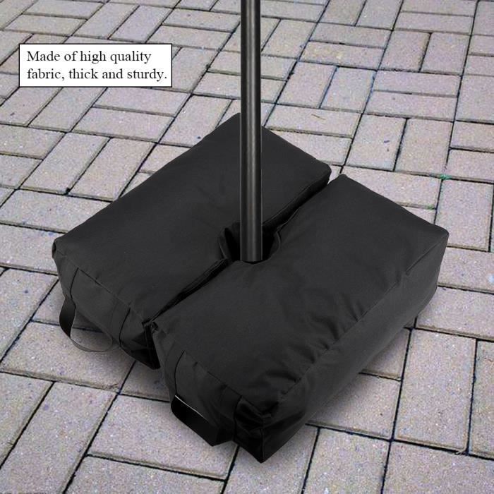 Sac de poids de sable de base de parapluie carré pour parasol de patio -FAR