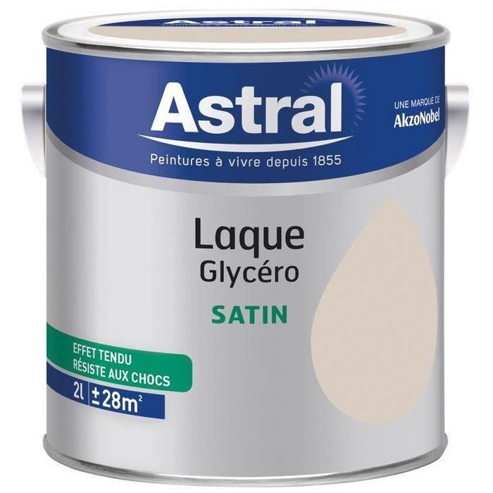 Laque satin 2L lin naturel
