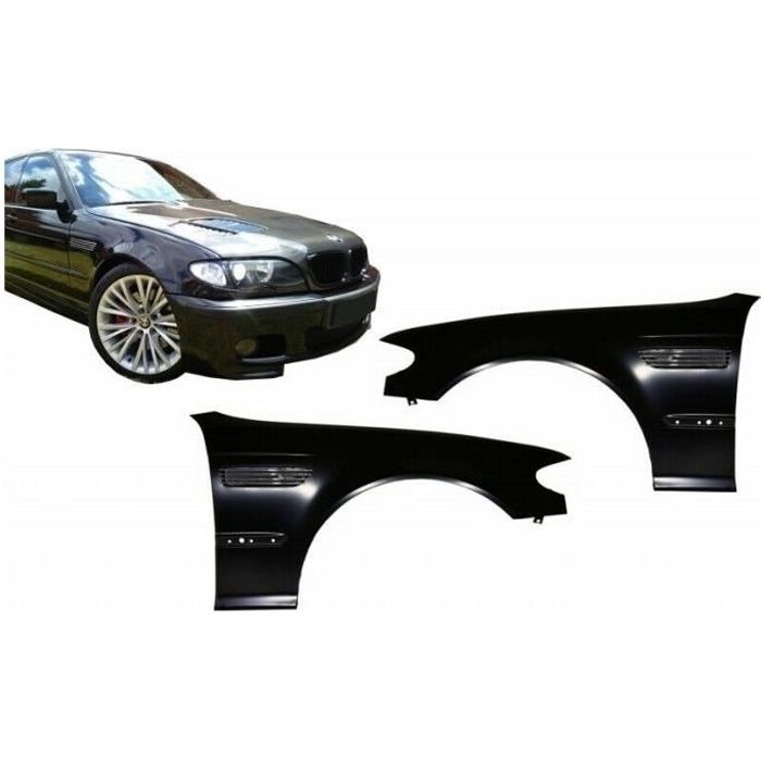 2 AILE LOOK M3 POUR BMW SERIE 3 E46 BERLINE PHASE 2 DE 10/2001 A 03/2005