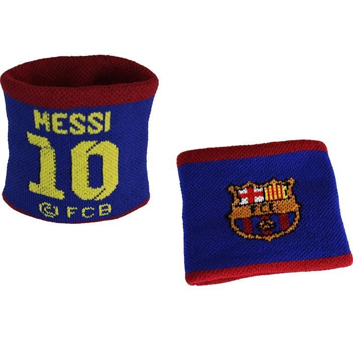 Poignet éponge BARCA - Lionel MESSI - Collection officielle FC BARCELONE: Sports et Loisirs