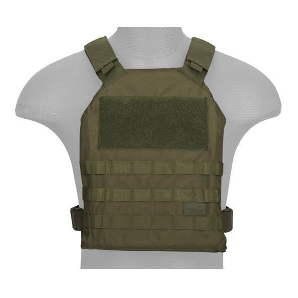 GILET AIRSOFT STANDARD ISSUE PLATE CARRIER 1000D OD Lancer tactical