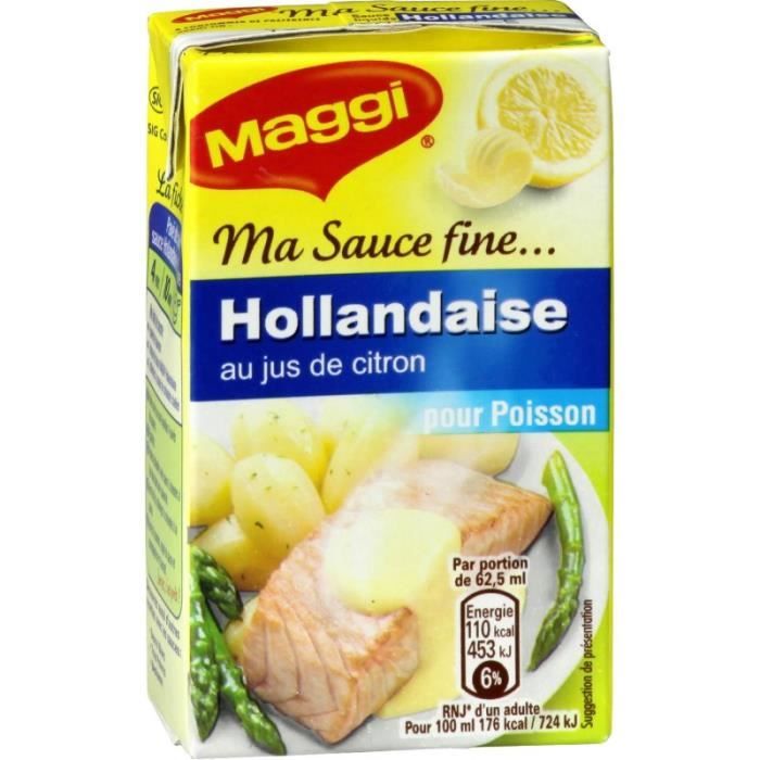 NESTLE MAGGI - Ma Sauce Fine Hollandaise 250 Ml - Lot De 4