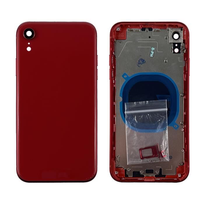 Châssis Arrière Nu Apple iPhone Xr Rouge