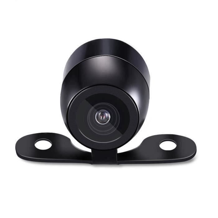 Caméra de recul HD grand angle de 140 degrés Radar de recul (noir)