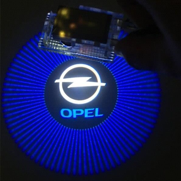 3000 K or -Projecteur Laser de Logo, lumière de porte de voiture pour Opel Insignia B Corsa D C B Zafira Vectra C Mokka Vectra Omega