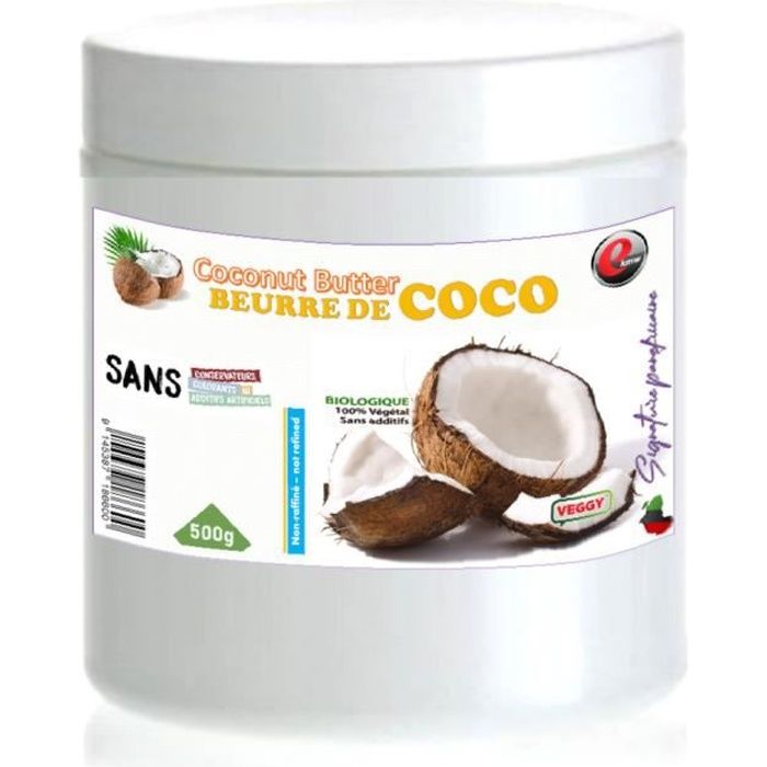 Huile de coco- sélection panafricaine - 500g