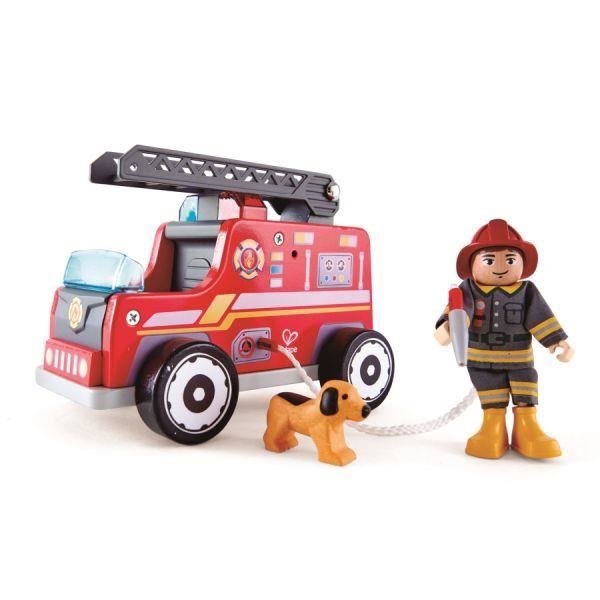Camion de pompier Hape Equipe de secours