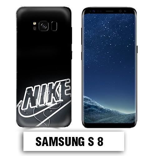 Coque Samsung S8 logo Nike néon