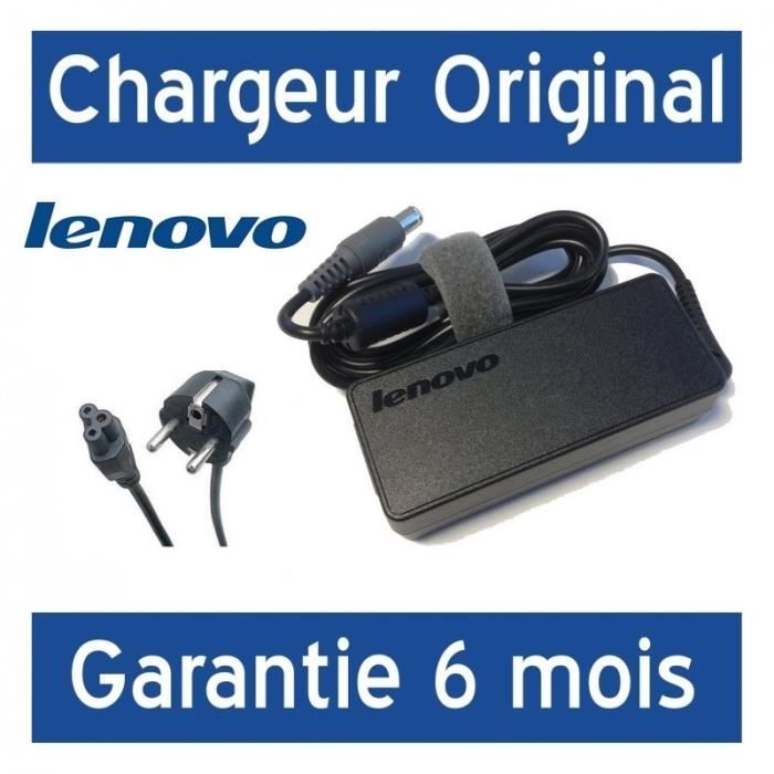 Chargeur Original Thinkpad T60, T400, T400s, T410s, T500, T510 90w 20v 4.5a