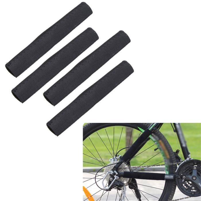 4Pcs Protège-base Housse Protection de Chaîne De Vélo VTT Cadre Garde Couverture Pad