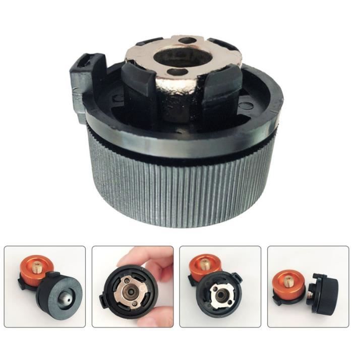 Adaptateur de réservoir de gaz de camping d'alimentation en plein air 1PC poele a gaz genie thermique - climatique - chauffage