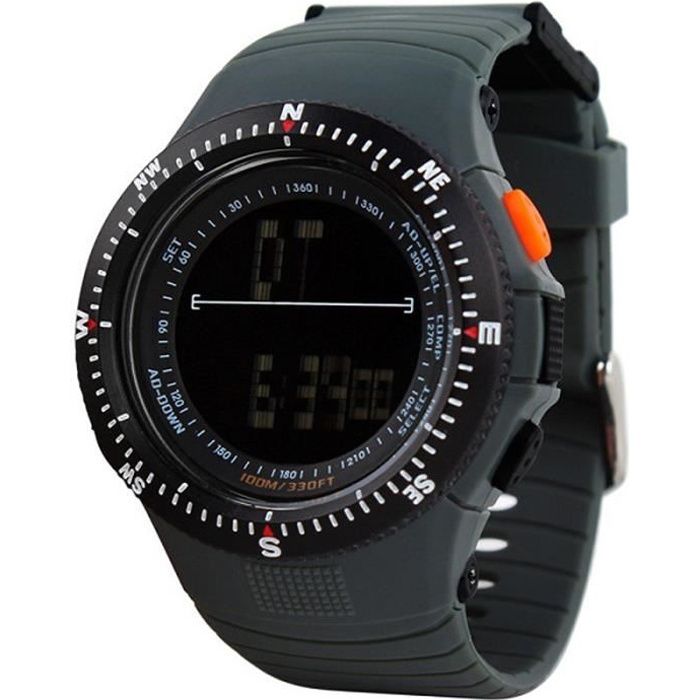 Montre homme militaire Sport numérique