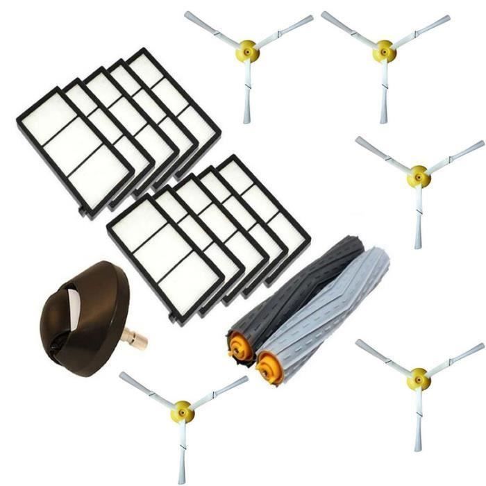 SOBROVO® Roue avant Kit de remplacement pour iRobot Roomba série 800 900 866 870 871 876 880 886 980 Accessoires Aspirateur kits
