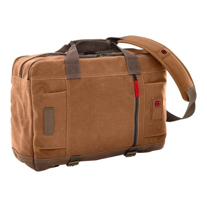 Wenger Mandria Convertible Sac à dos-marin pour ordinateur portable 16- brun moka
