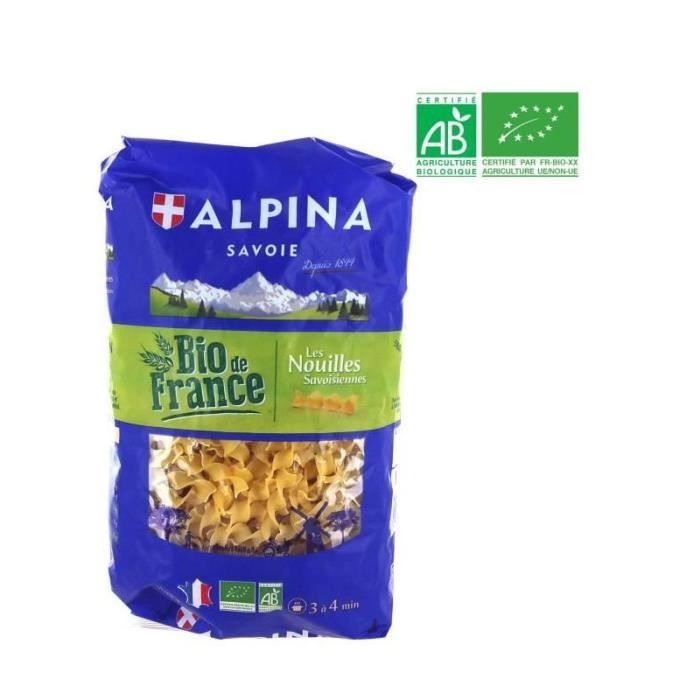 ALPINA Nouilles Savoisiennes Bio - 500 g
