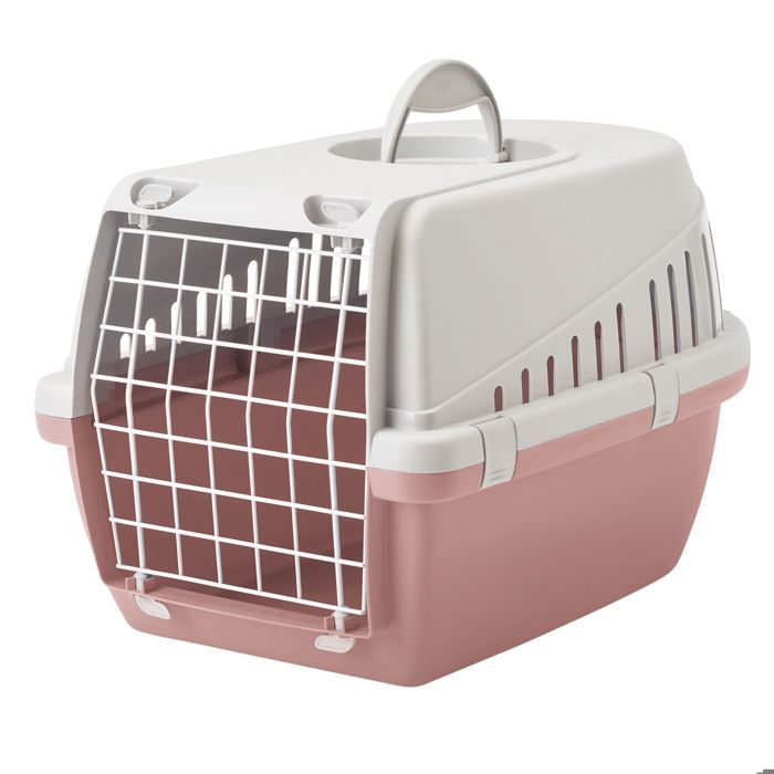Comparer les prix de Cage de transport Trotters rose Taille : M - SAVIC