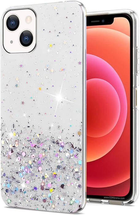 Coque IPhone 16 Pro Motif Léopard à Paillettes - Silicone Souple, Ultra Fine - Protection élégante Pour Femmes - 6
