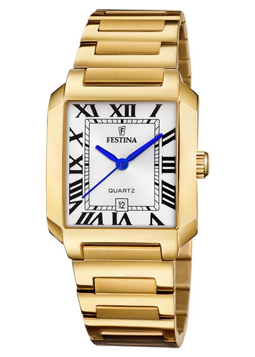 Montre Femme - F20680/1 - Acier Inoxydable - Étanchéité 5 ATM - Cadran Argenté - Affichage Analogique