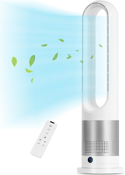 Ventilateur Silencieux Sur Pied Avec Telecommande 66Cm 8H Minuterie 8 Vitesses Oscillation Ventilateurs Sur Table Tactile Pour - Yonger Pour Elle