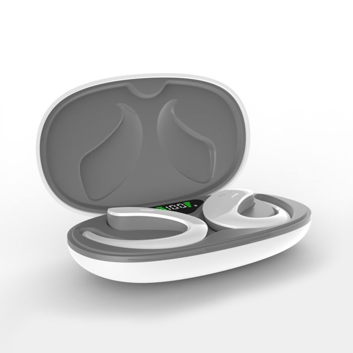 Écouteurs à Conduction Osseuse Bluetooth 5.2 - Léger 30g, étanche IPX4, 8h Autonomie, Idéal Sport Et Sécurité