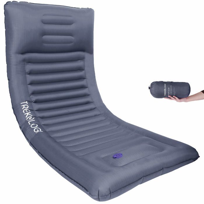 Tapis de Camping Auto-gonflant Matelas de Camping Ultra léger 186 cm x 76 cm x 125 cm