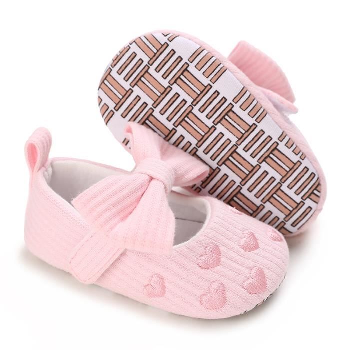 Chaussures De Princesse Décoratives Roses - Idéales Déguisement, Fête, Jeu De Rôle, Cadeau Fille