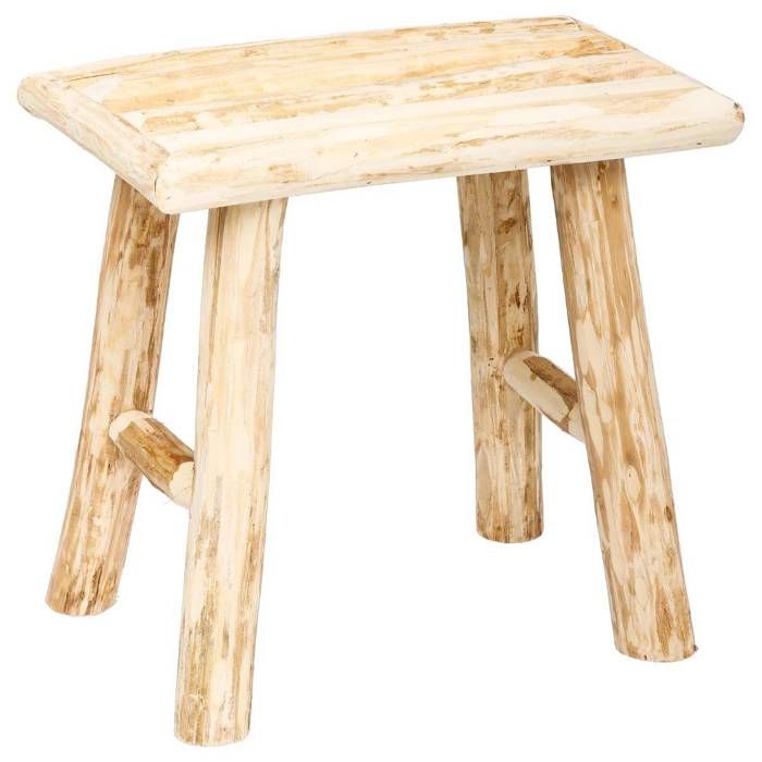 Tabouret Woody peuplier - Atmosphera Créateur dintérieur