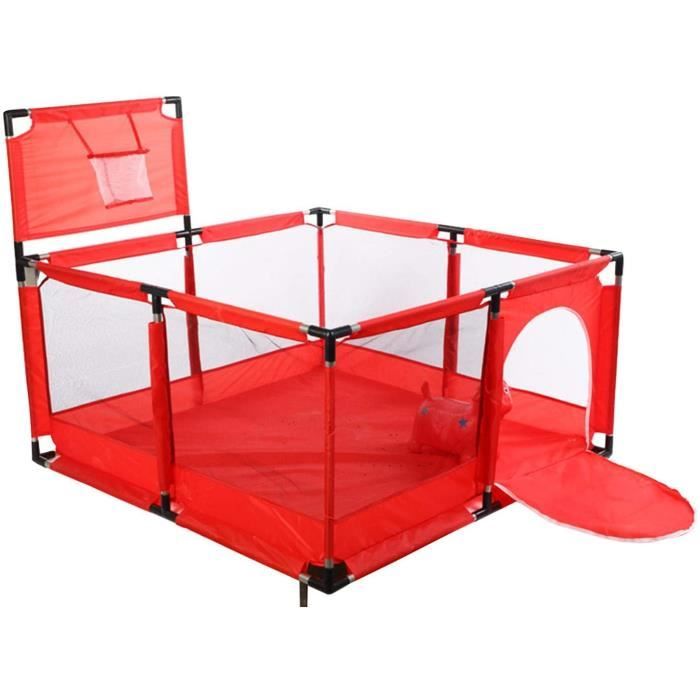 Parc Bebe Grande Taille Parc Pour Enfant En Filet Avec Cerceau De Basket Ball Sans Ballon Oceanique 1x1x66cm 95 Cdiscount Puericulture Eveil Bebe