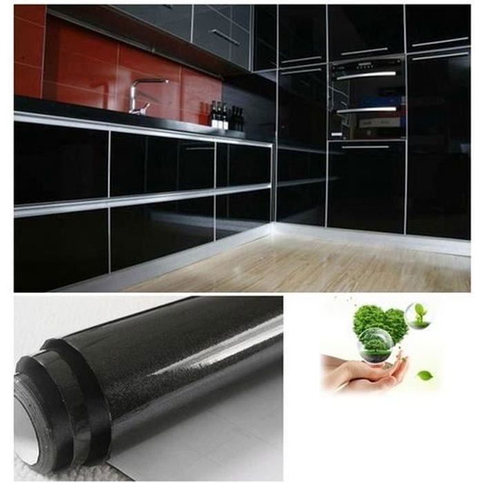 Aspect Métal Inox Brossé Papier De Contact Imperméable