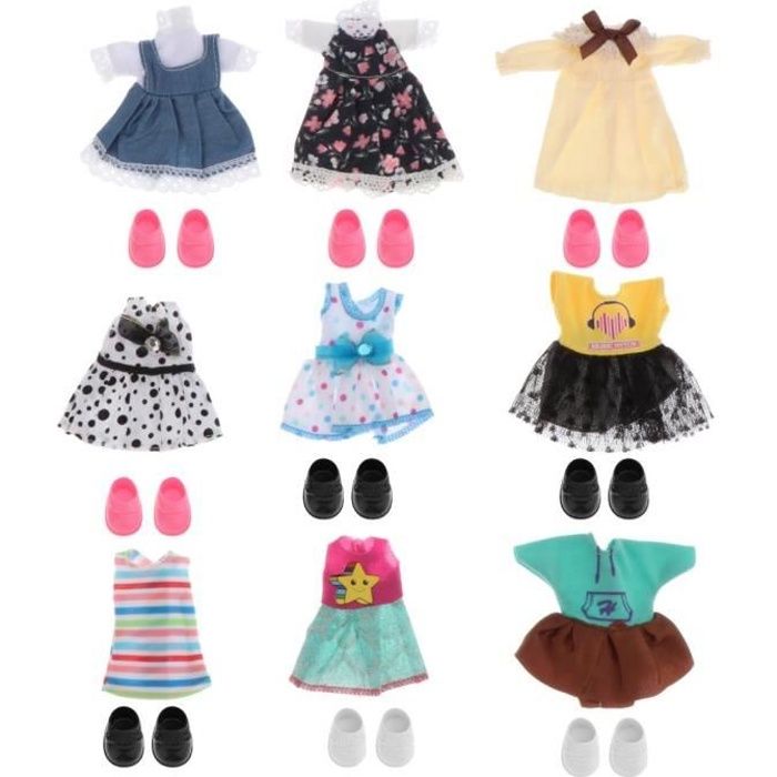 Poupée Ensemble De Vêtements Vacances à La Plage