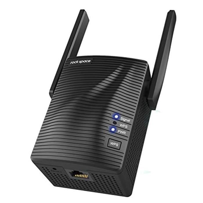 300Mbps Amplificateur WiFi Puissant 2.4GHz Répéteur WiFi Puissant WiFi  Range Booster avec Port Ethernet, WiFi Extender WiFi Booster Compatible 4