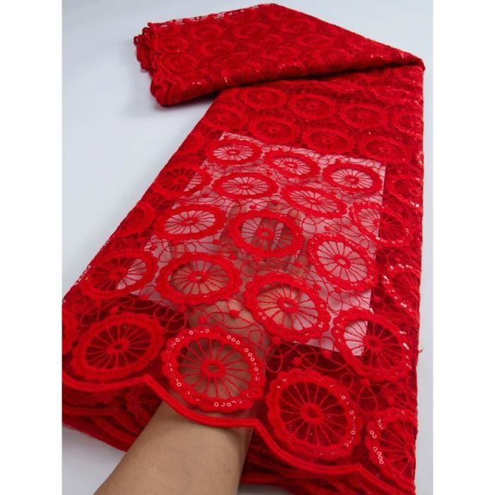 Tissu Dentelle Maille Filet - Au Mètre - Pour Robe, Rideau, DIY - Neuf - Découpes Personnalisables