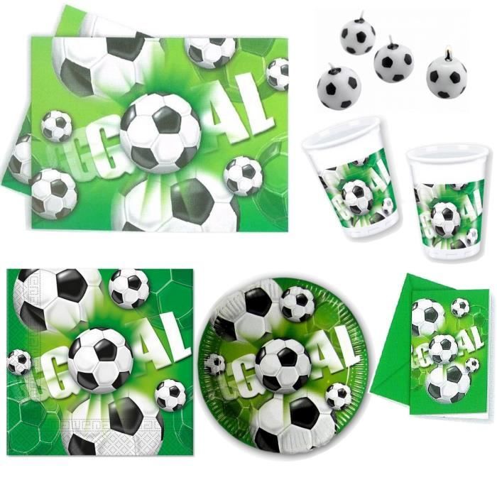 Kit Decoration Anniversaire Foot Pour 8 Cdiscount Maison Kit Decoration Anniversaire Foot Pour 8 Cdiscount Maison