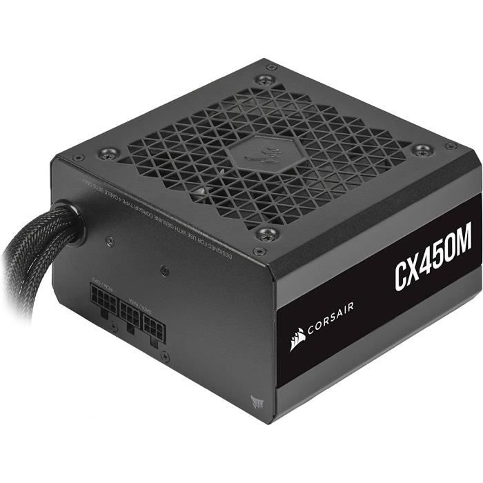 Alimentation PC Corsair CX450M semi modulaire - Accessoires informatique